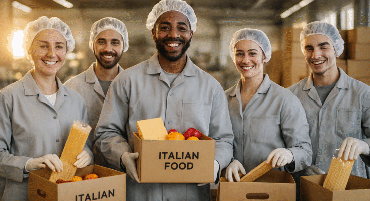 Food Packing Jobs in Italy – Visa Sponsorship & High Pay